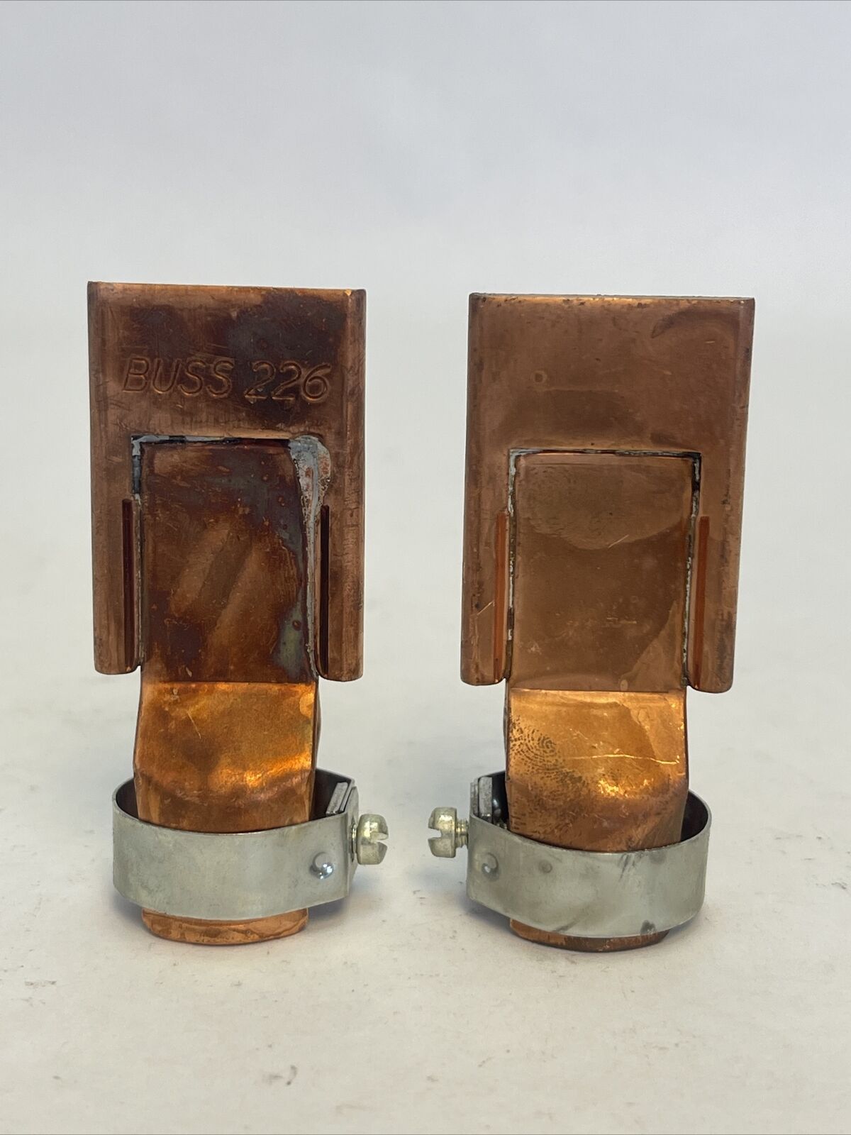 BUSS 226 1 PAIR FUSE REDUCER MAKE 35 TO 60 AMP 250V FUSETRON OR ORDINARY FUSES