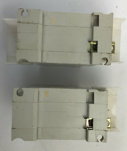 MITUBISHI CP30-BA 2AMP CIRCUIT PROTECTOR 2POLE 250VAC/125VDC (LOT OF 2)