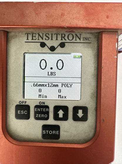 TENSITRON STX-250-1 DIGITAL STRAP TENSION METER