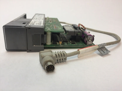 ALLEN BRADLEY 1747-L531 PROCESSOR UNIT 1747-M11 MEMORY 1761-CBL-AP00 CABLE