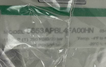 ASCO 8653APBL4FA00HN PARTICULATE FILTER/REGULATOR
