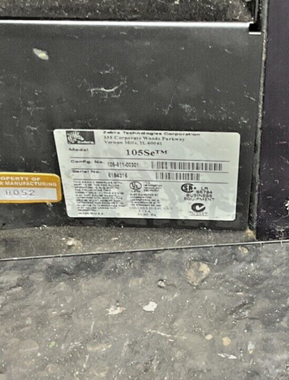 ZEBRA 105SE & 105SL THERMAL PRINTER  ***PARTS ONLY***