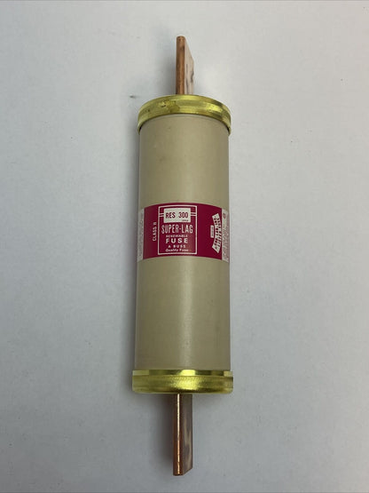 BUSSMAN RES300 SUPER-LAG RENEWABLE FUSE 300AMP 600VAC