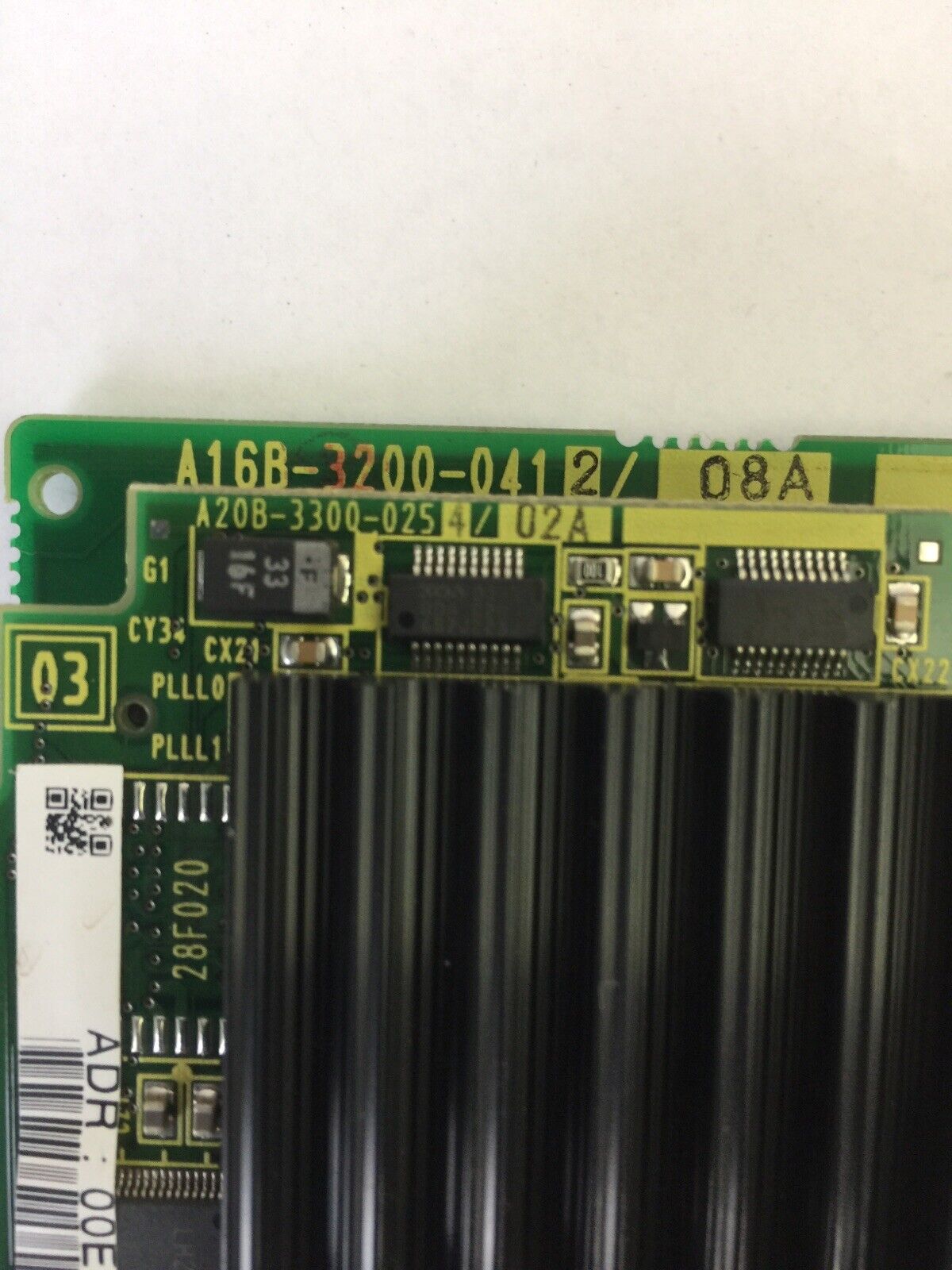 FANUC A16B-3200-0412/08A MAIN CIRCUIT BOARD A02B-3300-0254/02A A20B-3900-0164/04