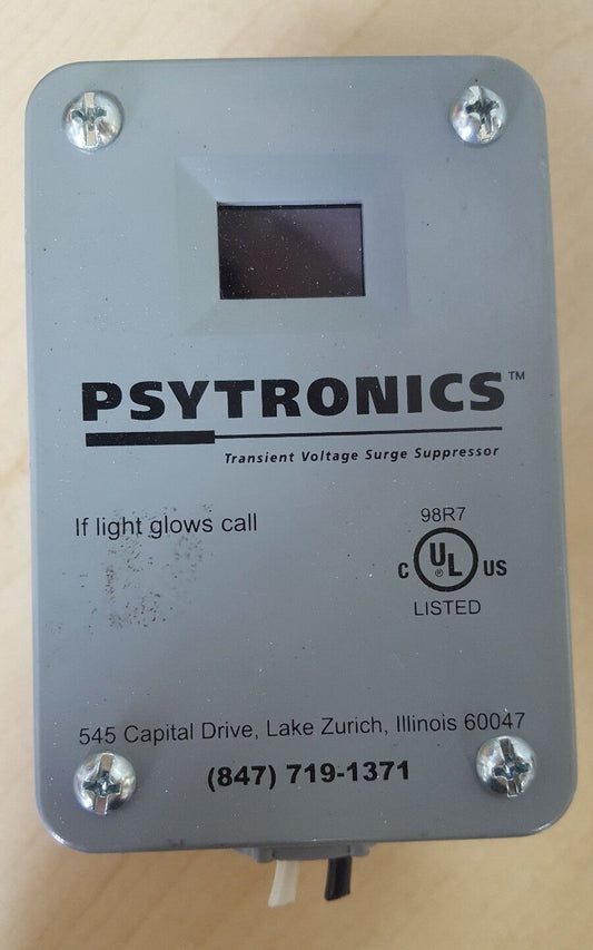 Psytronics P1301, U.L. SVR 500V, Single Phase, 120V