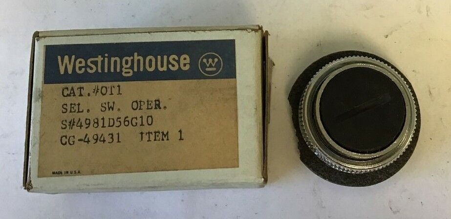 WESTINGHOUSE OT1 SELECTOR SWITCH OPERATOR 4981D56G10 ***LOTOF2***