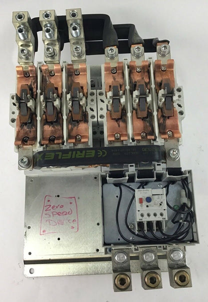 ALLEN BRADLEY 100-D300ED24 SER.B REVERSING STARTER W/ 193-EEKG SER.C