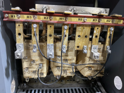 SQUARE D EE45T3H TRANSFOMER 45kVA H.V. 480 54A 60HZ L.V. 208Y/120 125A