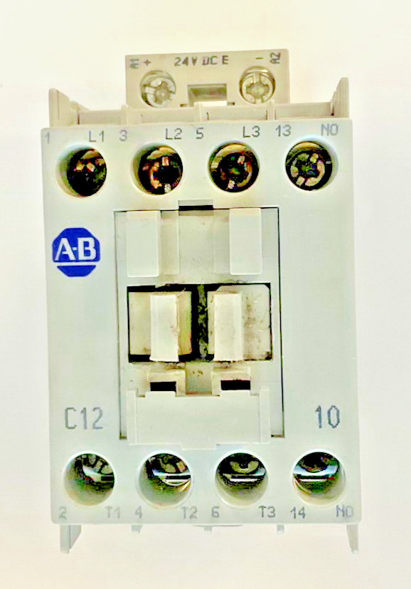 ALLEN BRADLEY 100-C12E*10 SER.A CONTACTOR 24VDC