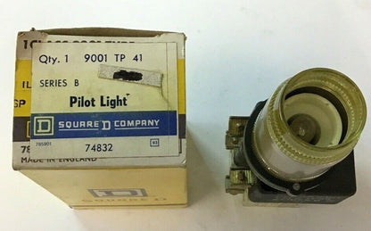 SQUARE D 9001 TP41 SER.B PILOT LIGHT  W/O LENS