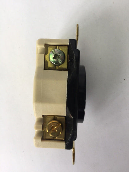 HUBBELL HBL2320 HBL TWIST-LOCK RECEPTACLE 20A 250V AC OR DC 2 POLE 3 WIRE