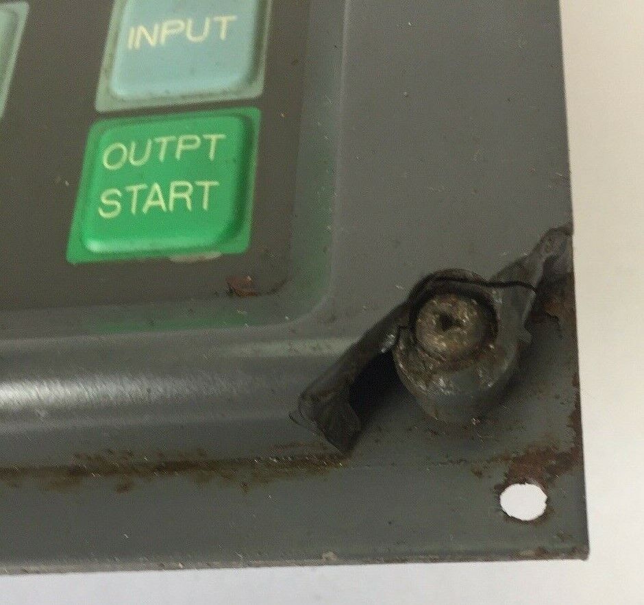 FANUC A02B-0092-C042 SERIES O-M FRONT PANEL WITH KEYBOARD