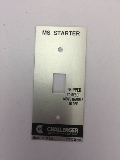 CHALLENGER 4003T02SN MANUAL STARTER 115-230V 1HP