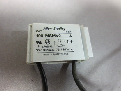 ALLEN-BRADLEY 199-MSMV2 SURGE SUPRESSOR Ser. A