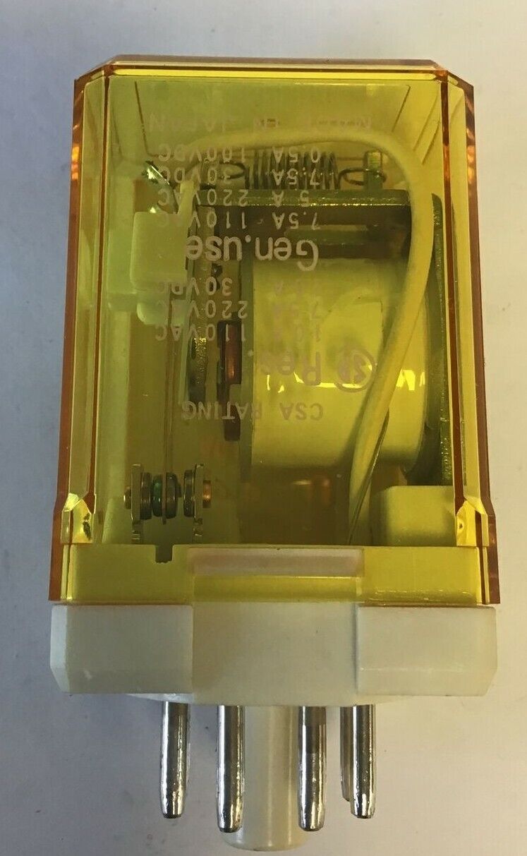 IDEC RR2P-U RELAY 120VAC 100VDC 10A