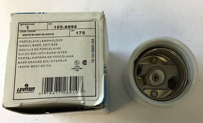 LEVITON 105-8694 PORCELAIN LAMPHOLDER 1500W-600VAC