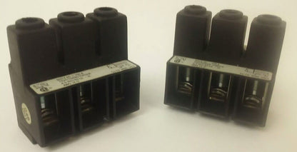 ALLEN BRADLEY 190-L2 SERIES A THREE PHASE EXTENSION TERMINAL 600V 100A(LOT OF 2)