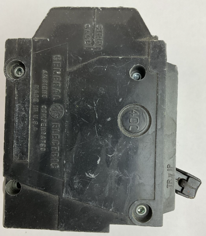 GE TYPE THQL 40AMP 240VAC 3POLE CIRCUIT BREAKER