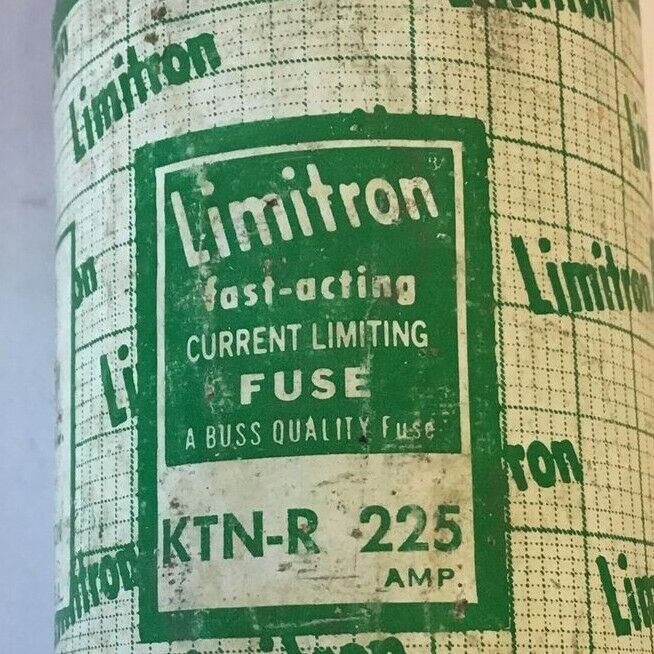 LIMITRON KTNR-225 FUSE 250VAC CLASS RK1 CURRENT LIMITING FAST-ACTING***LOTOF3***