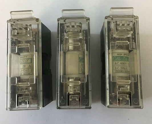 YOSHIDA FH-32 FUSE HOLDER 600VAC 30A ***LOTOF3***