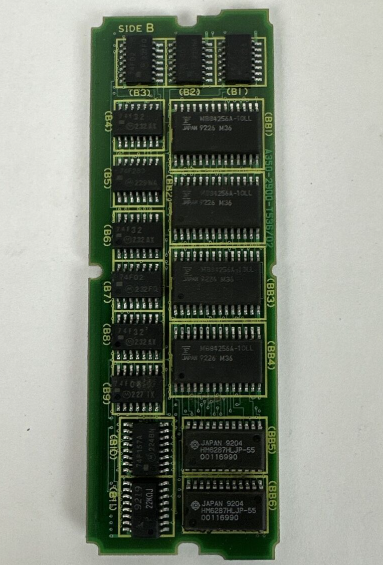 FANUC A20B-2900-053 MEMORY MODULE CIRCUIT BOARD A350-2900-T536/02