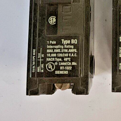 ITE BQ1B020 CIRCUIT BREAKER 30A(1) 20A(3) 120/240VAC **4 BREAKERS**