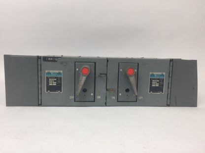 ZINSCO QSFT333B FUSIBLE TWIN PANELBOARD SWITCH 240VAC 30A 3 POLE