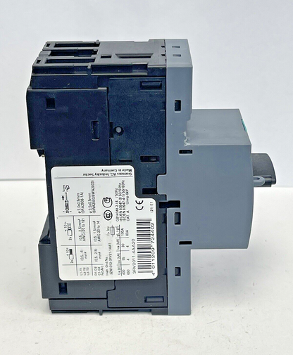 SIEMENS - 3RV2011-4AA20 - CIRCUIT BREAKER / MOTOR PROTECTOR