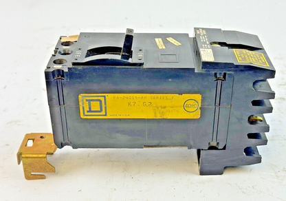 SQUARE D - FA24015AB - I-LINE MOLDED CIRCUIT BREAKER - 15 AMP/2 POLE/480 VAC