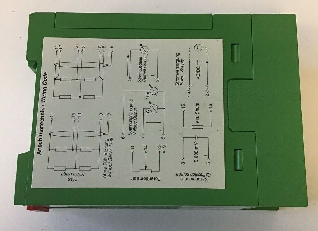 BURSTER TYPE 9243 AMPLIFIER MODULE VERSTARKERMODUL