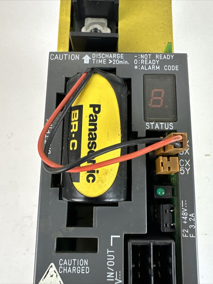 FANUC A06B-6096-H105 D SERVO AMPLIFIER OUTPUT 230VAC INPUT 283-325VDC
