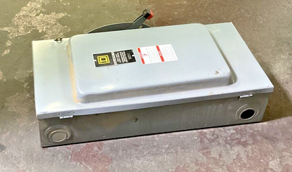SQUARE D H364 SAFETY SWITCH SER.E2 200A TYPE 1 600VAC/DC 3PH