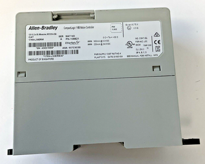 ALLEN-BRADLEY 1769-L30ERM 1MB MOTION CONTROLLER F/W 1.002 SER.A 24VDC