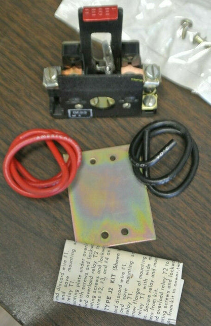 SQUARE D 9999 J1 / 3rd OVERLOAD RELAY for 8536 TYPES B & C / RESET / NEW SURPLUS