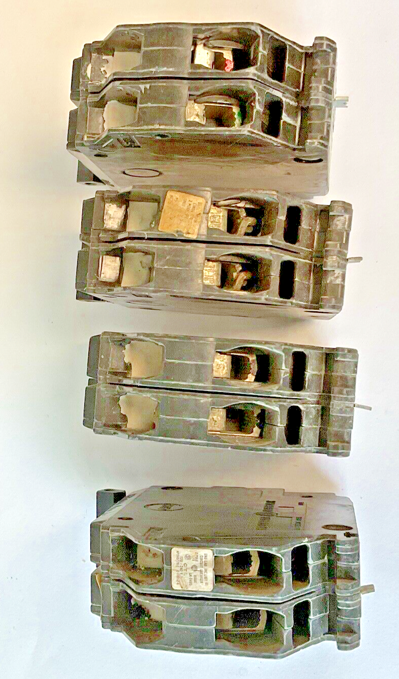 GENERAL ELECTRIC CTL 40A CIRCUIT BREAKER 2POLE 120/240VAC***LOTOF4***