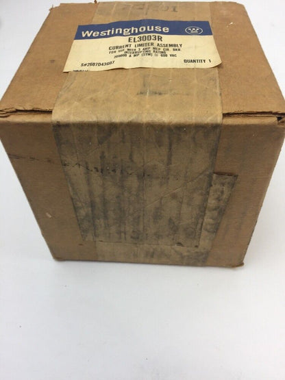 WESTINGHOUSE EL3003R CURRENT LIMITER ASSEMBLY FOR USE WITH 3 AMP MCP CIR BKR