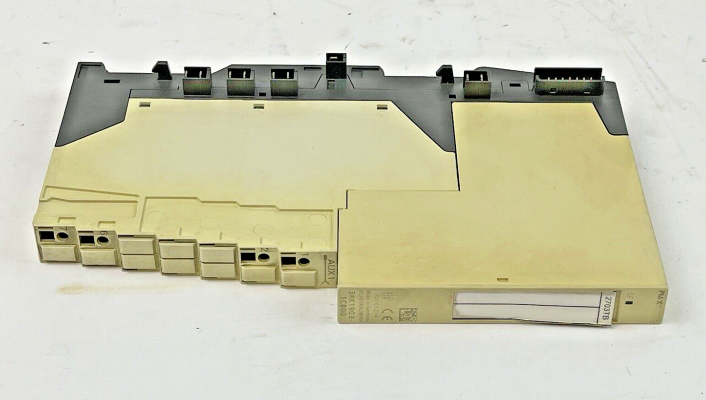 SIEMENS - 3RK 1903-1AB00 -TERMINAL MODULE FOR PM-X & 3RK1903-1CB00 -POWER MODULE