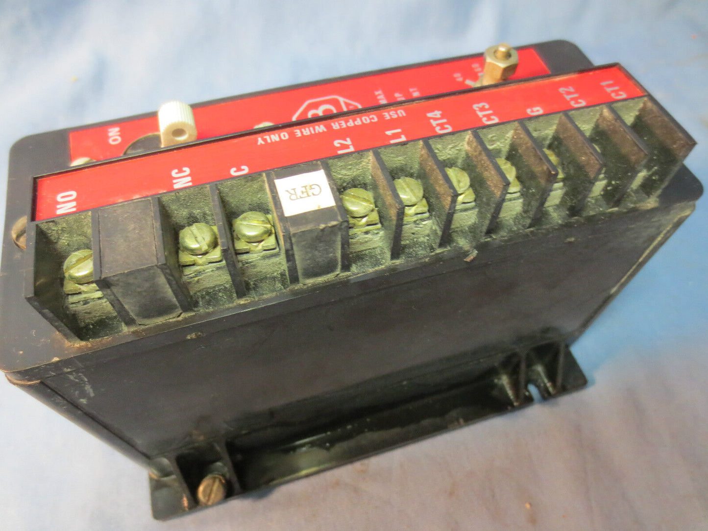 ALLEN-BRADLEY 1409-GOBD ARCING GROUND FAULT RELAY, Ser. A