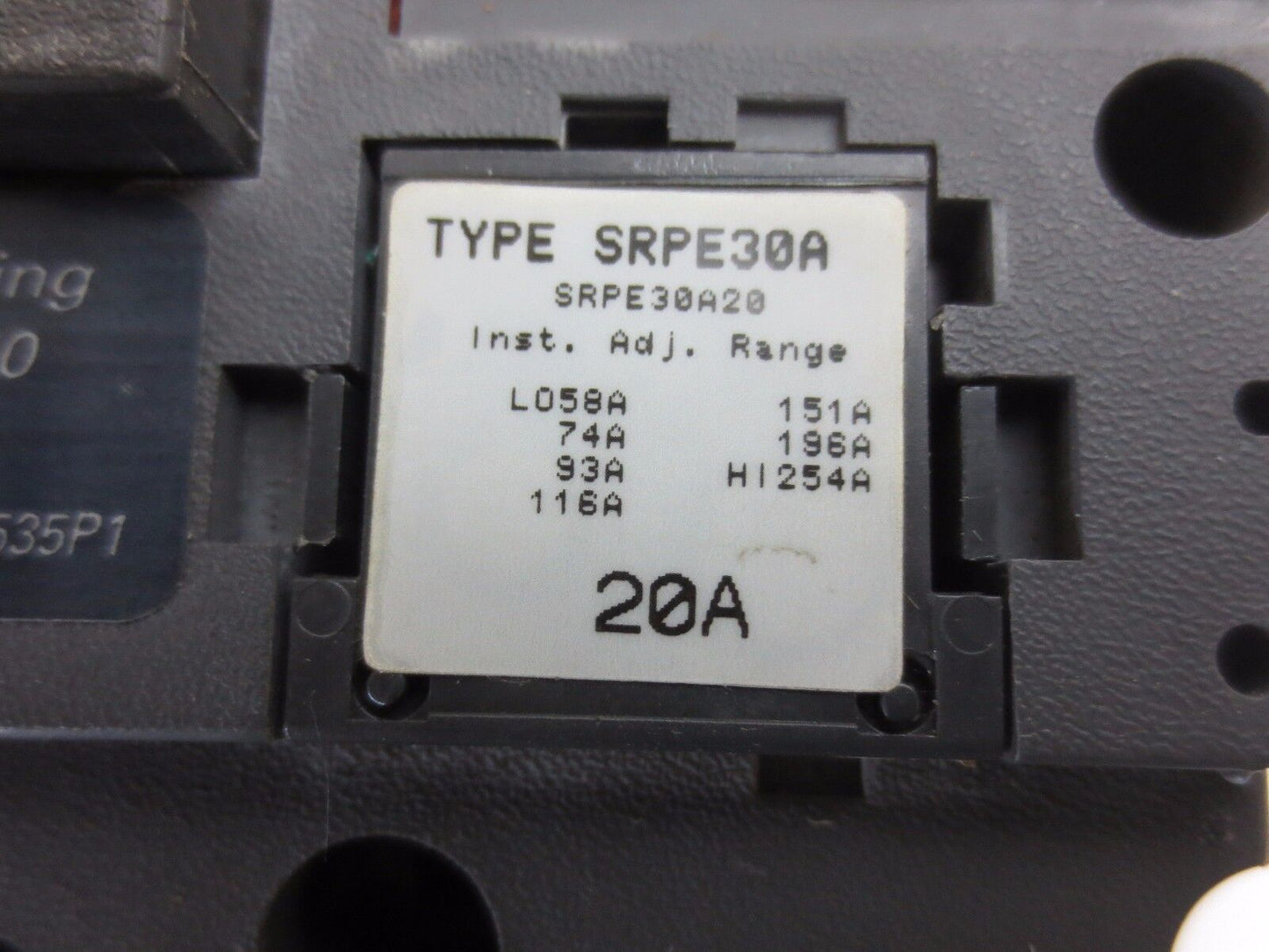 GE SPECTRA RMS SERIES SELA24AT0030 - CIRCUIT BREAKER - 600V - 30A  - 2P