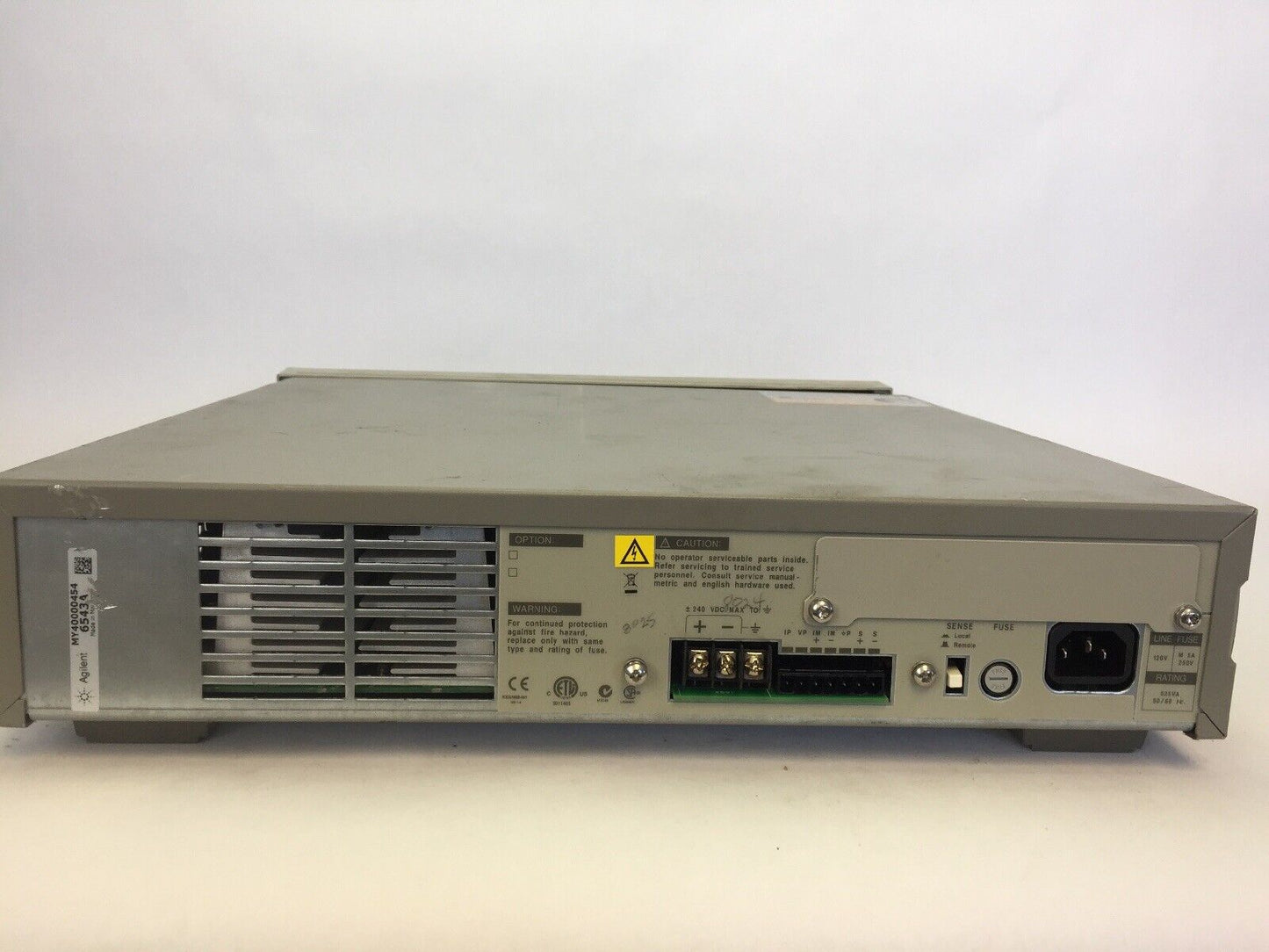 AGILENT 6543A DC POWER SUPPLY 0-35V/ 0-6A