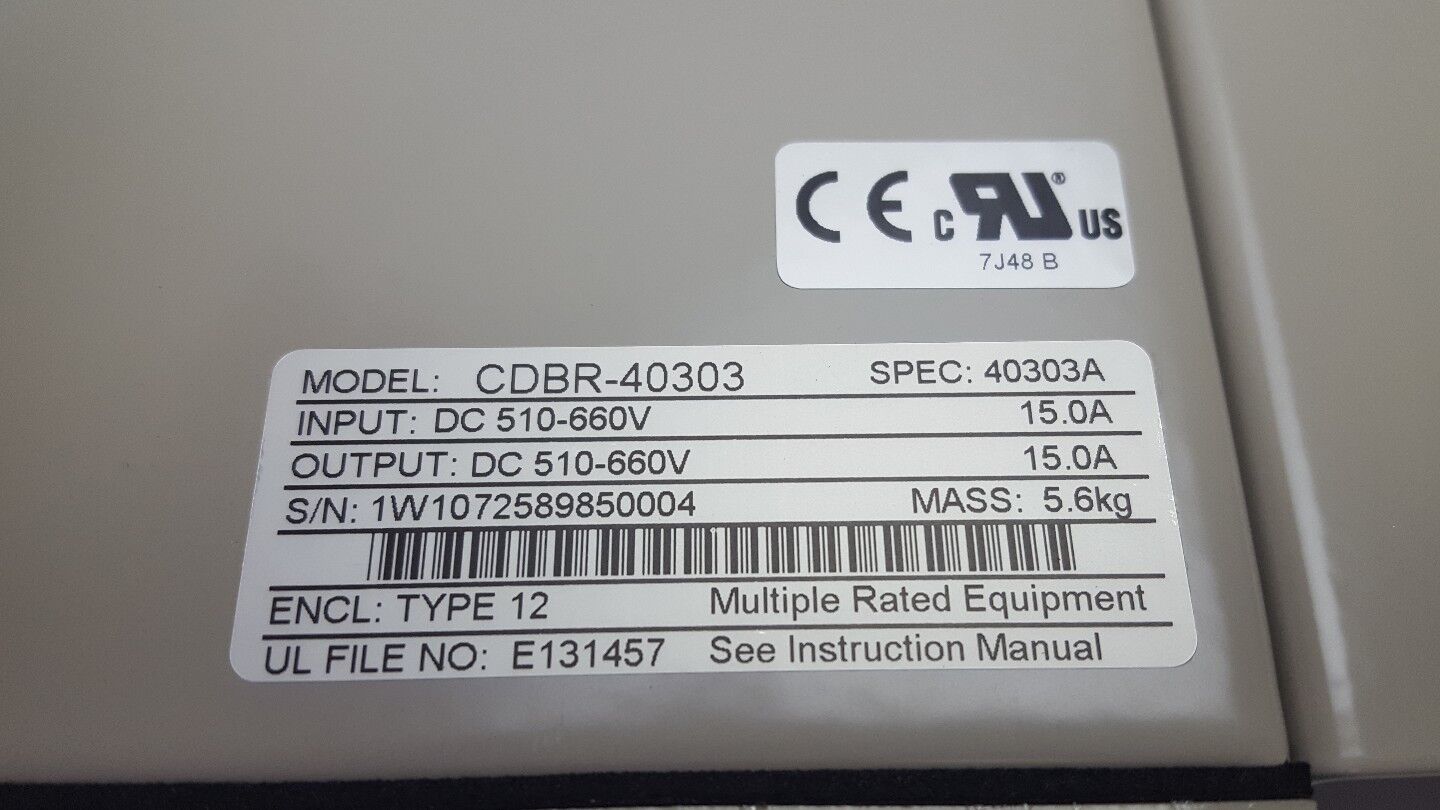 YASKAWA ELECTRIC CDBR-40303A