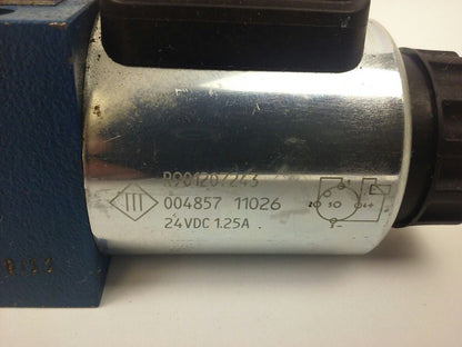 REXROTH, 4WE 6 D62/EG24N9K72L=AN, HYDRAULIC VALVE,MNR:R901235361,SN:1105373,USED