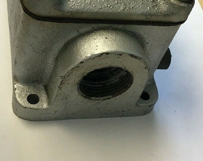 WESTINGHOUSE TYPE HDW PUSHBUTTON STATION 47A4254G18 600VOLTS