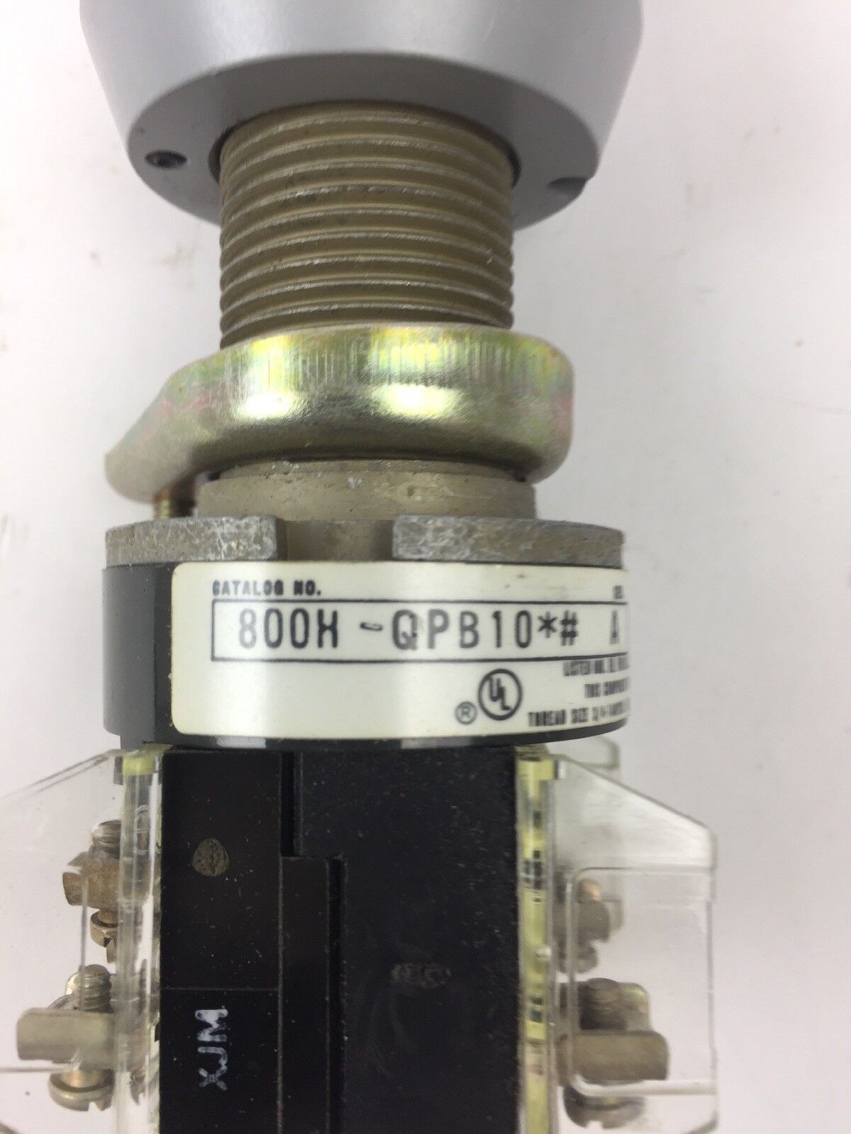 ALLEN BRADLEY 800H-QPB10 PUSH BUTTON SER A 120 VOLT 3.0 WATTS
