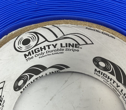 MIGHTY LINE BLUE DURABLE FLOOR TAPE 2" X 100'