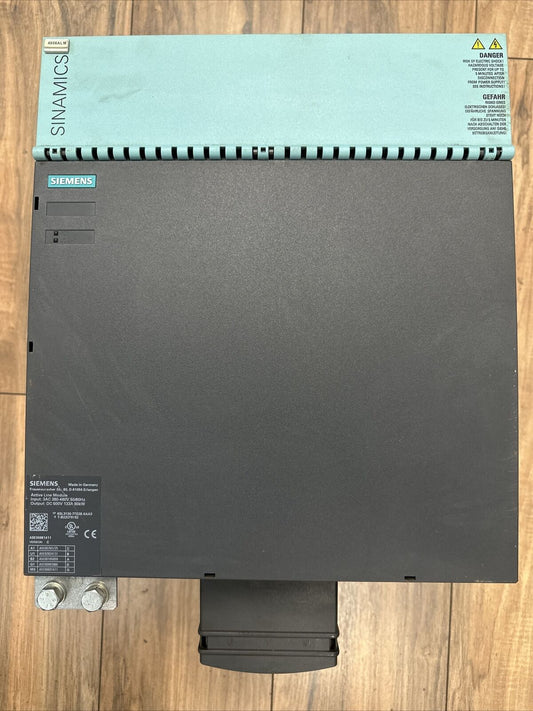 SIEMENS 6SL3130-7TE28-0AA3 ACTIVE LINE MODULE VERSION C OUTPUT 600VDC 133A 80kW