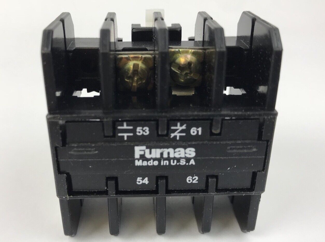 Furnas 49ABT6 Auxiliary Contact Kit, For Class 15 21 23 24, NEMA A600-P600, NEW