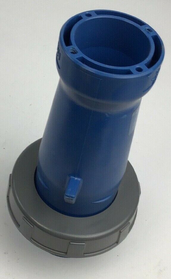 HUBBEL 363P6W PIN & SLEEVE WATERTIGHT PLUG 63A 220VAC 2 POLE 3 WIRE GROUNDING