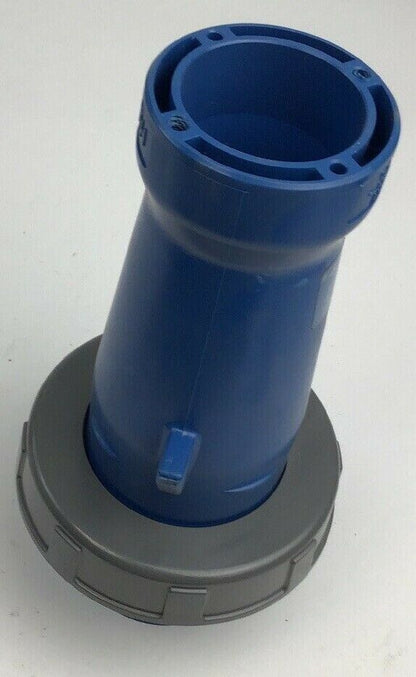 HUBBEL 363P6W PIN & SLEEVE WATERTIGHT PLUG 63A 220VAC 2 POLE 3 WIRE GROUNDING