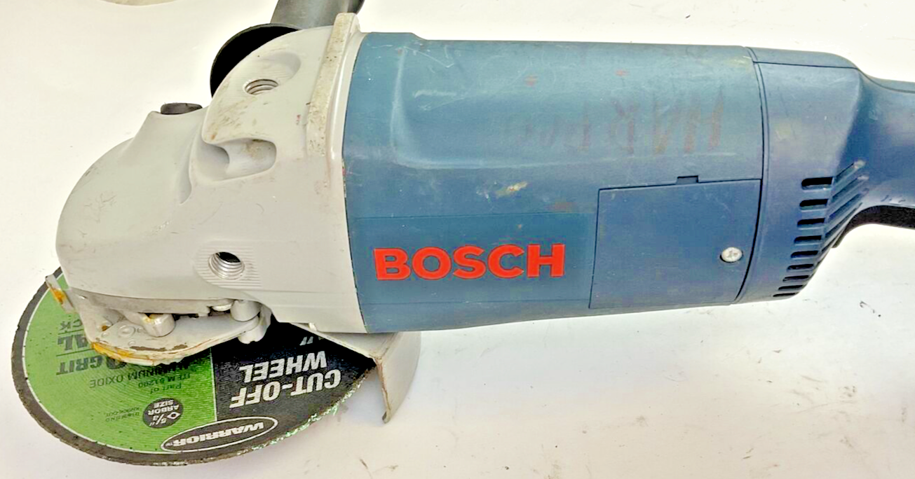 BOSCH 7 INCH ANGLE GRINDER 6500/MIN 5/8"-11 120V 60HZ 15A 06018510H0